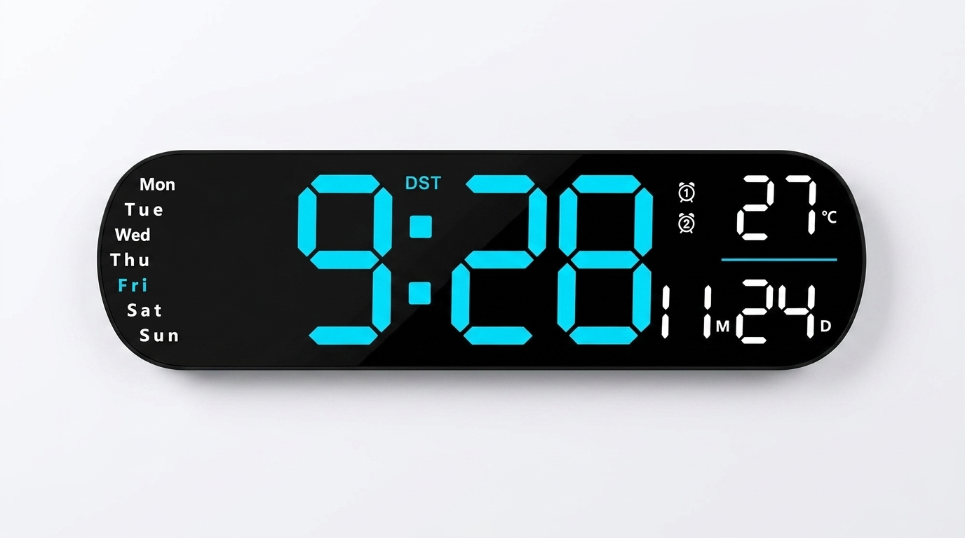 LUMOX Digital Clock single unit product photo